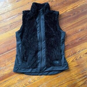 The North Face Women's Fleece Insulated Sherpa zip-up vest Size L